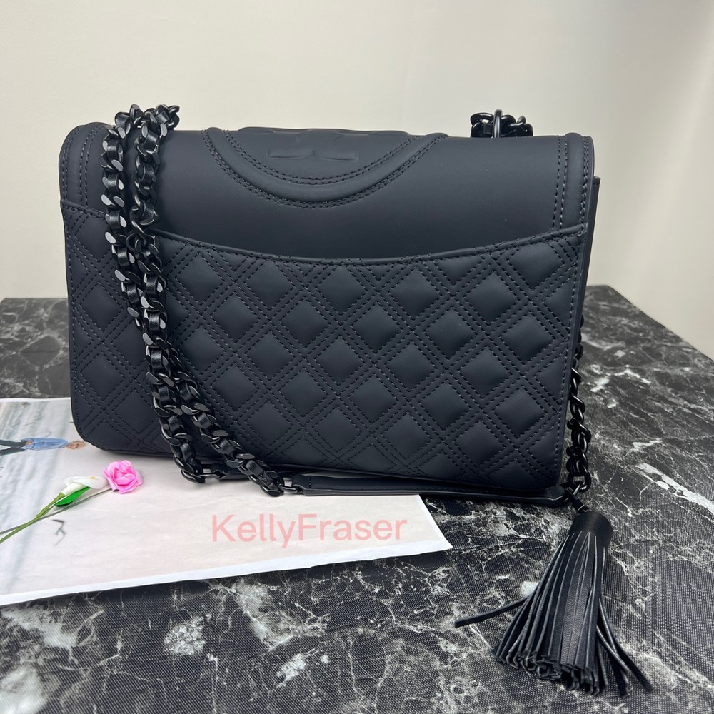 NWOT Tory Burch FLEMING MATTE CONVERTIBLE SHOULDER BAG - Picture 7 of 14